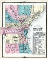 Milwaukee City, Wisconsin State Atlas 1881